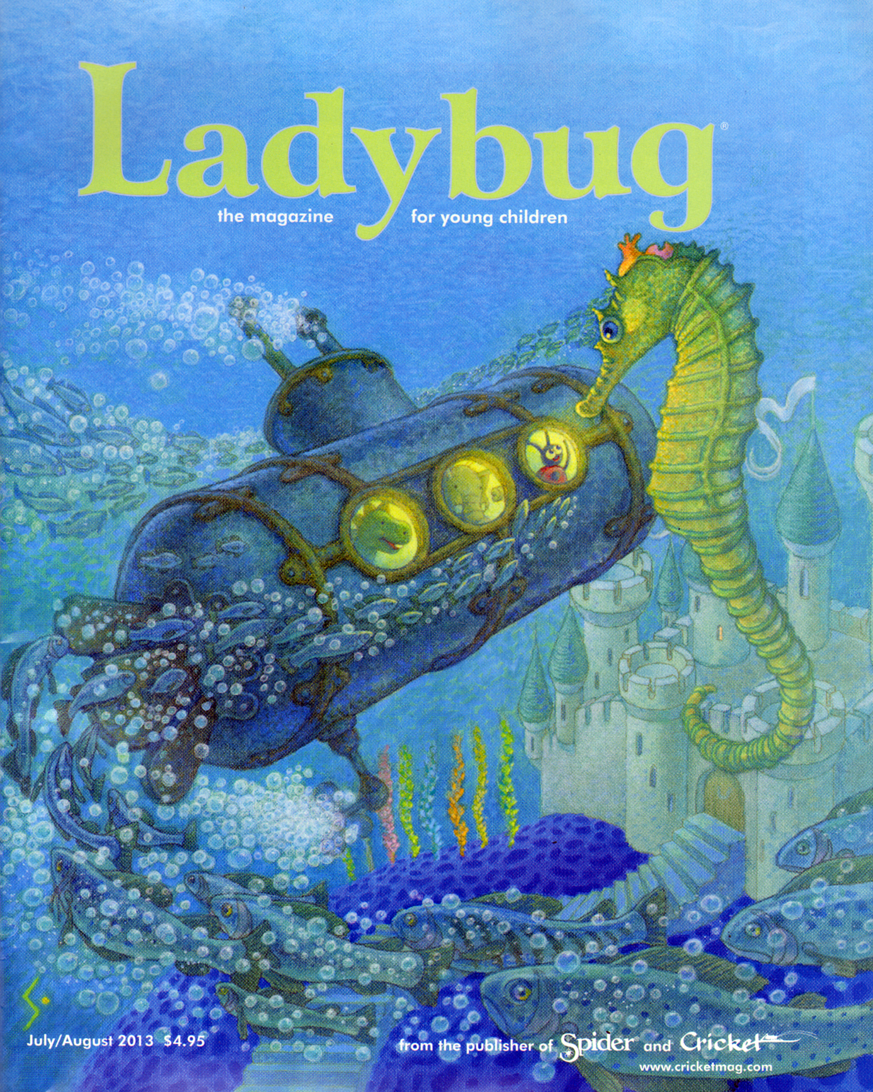 Ladybug July 01, 2013 Issue Cover