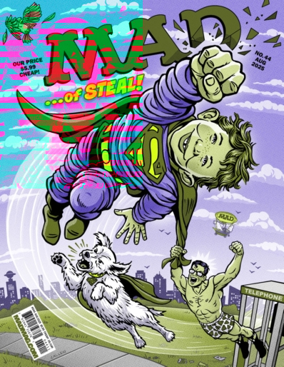 Mad Magazine August 01, 2025 Issue Cover