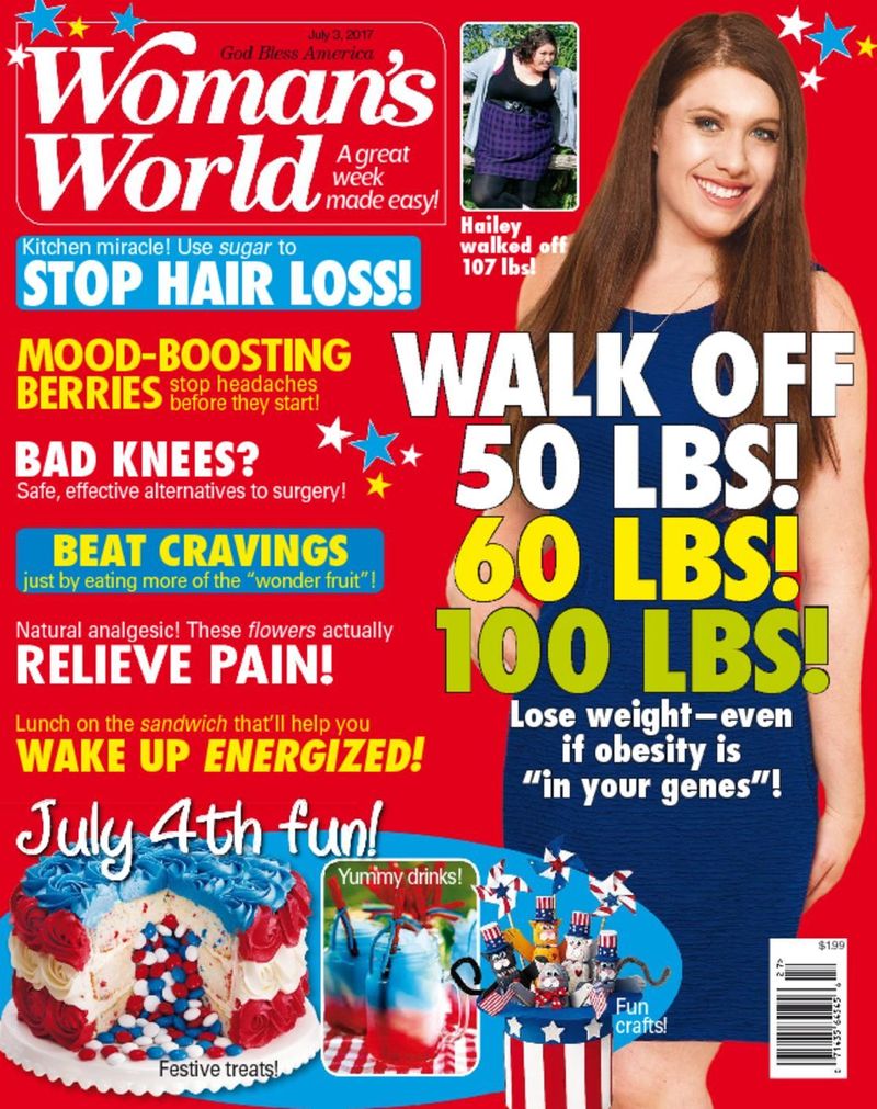 Womans-World July 03, 2017 Issue Cover