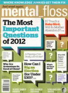 Mental-Floss January 01, 2012 Issue Cover