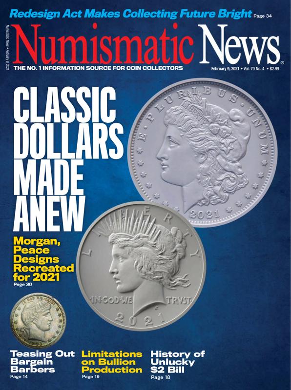 Numismatic-News February 08, 2021 Issue Cover