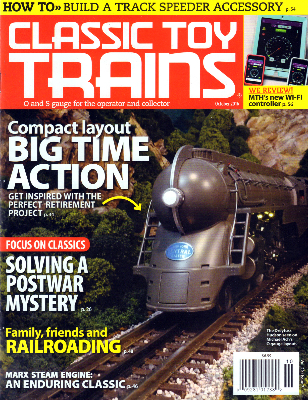 Classic-Toy-Trains October 01, 2016 Issue Cover