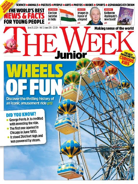 The-Week-Junior June 21, 2024 Issue Cover