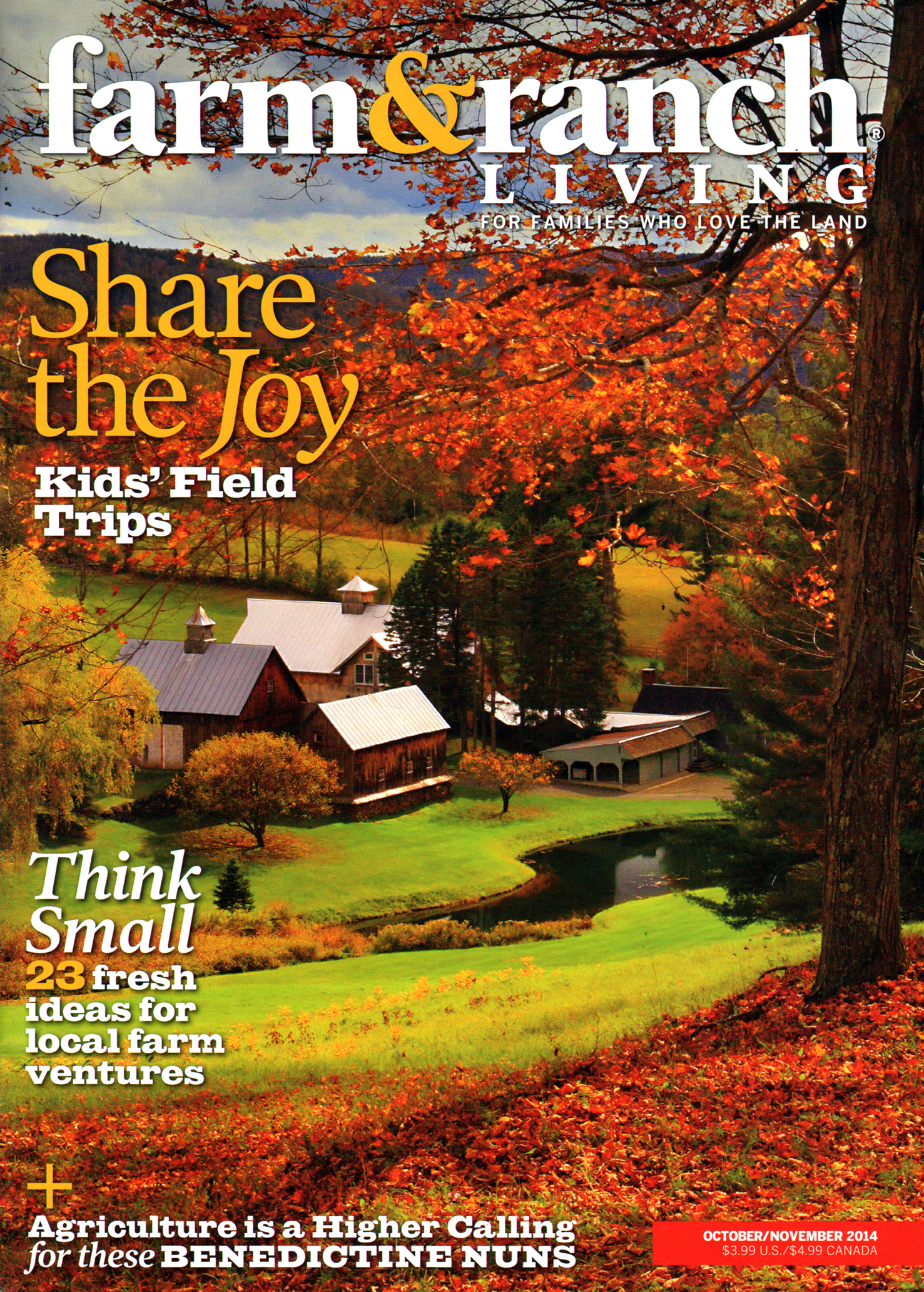 Farm-and-Ranch-Living October 01, 2014 Issue Cover