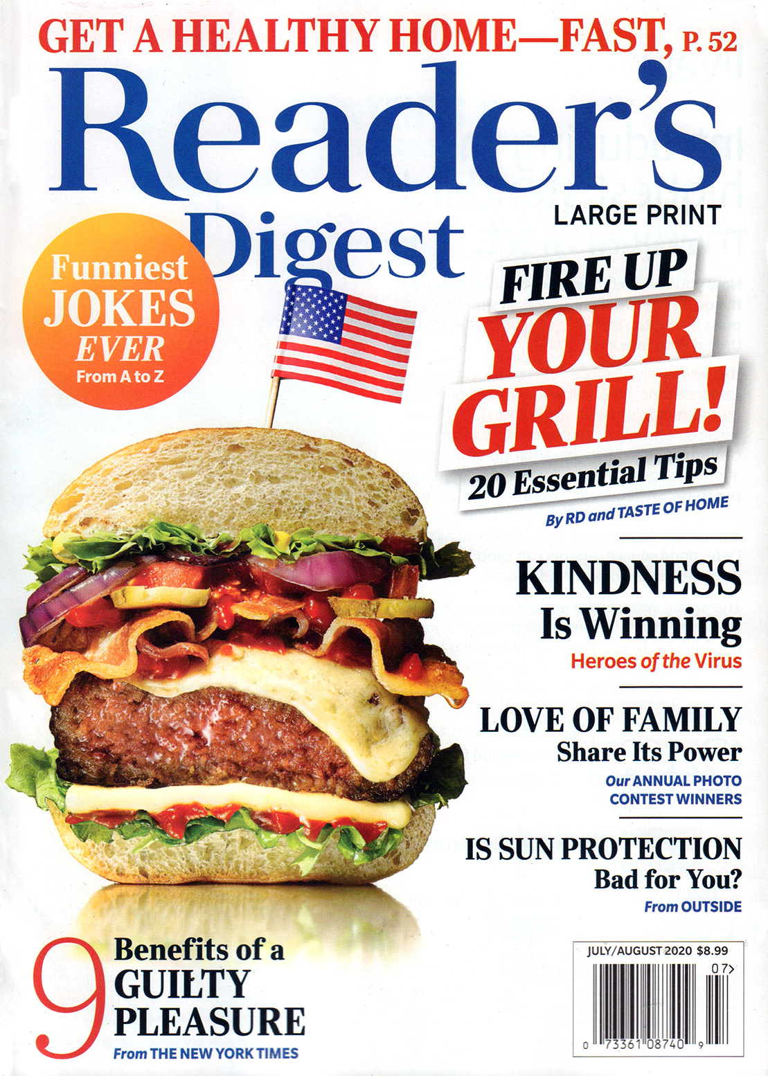 Readers-Digest---Large-Print-Edition July 01, 2020 Issue Cover