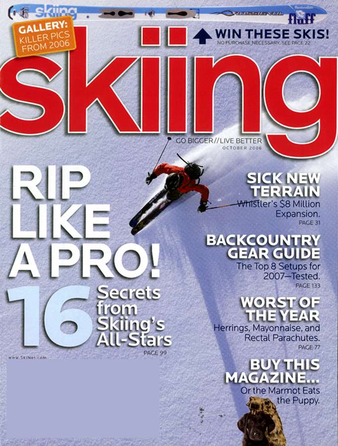 skiing October 01, 2006 Issue Cover