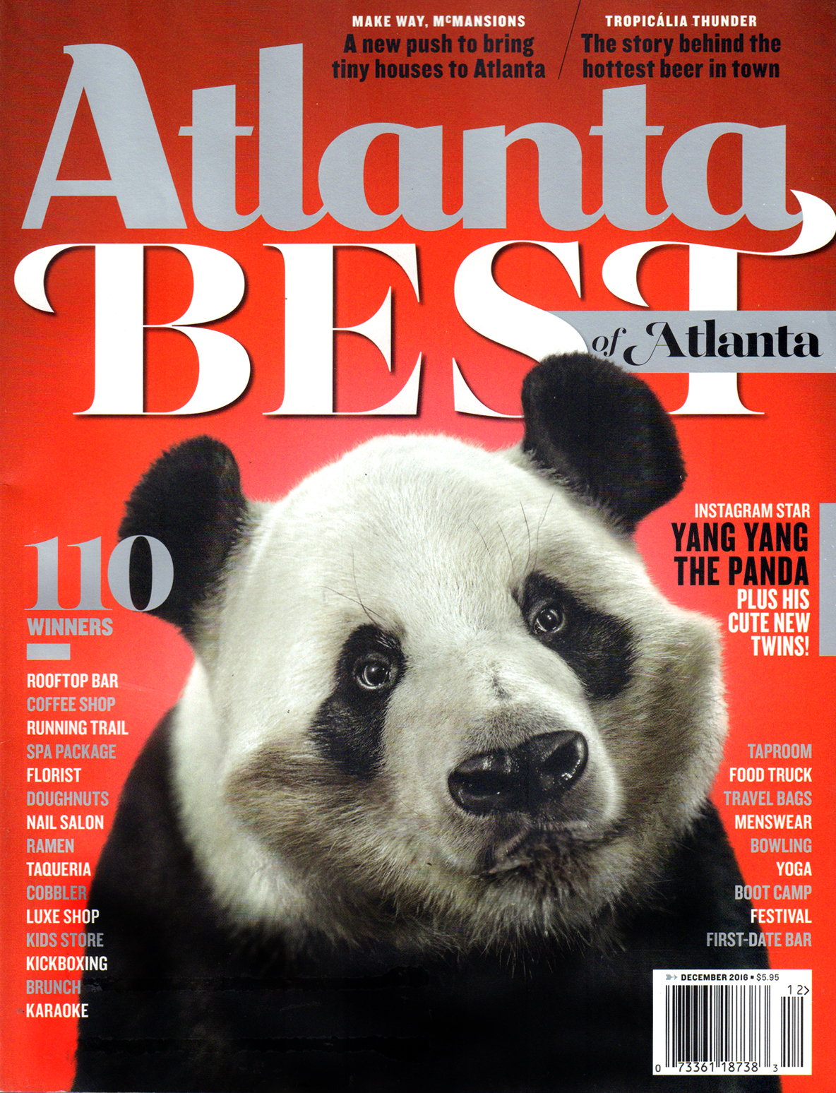 Atlanta-Magazine December 01, 2016 Issue Cover