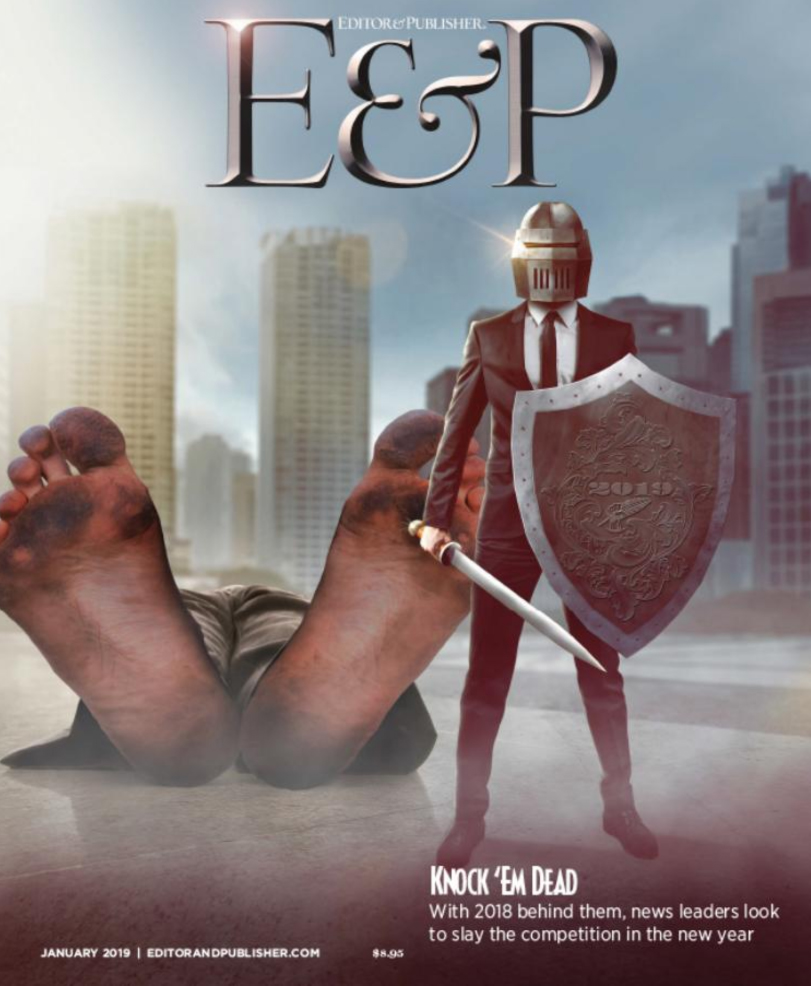 Editor-and-Publisher January 01, 2019 Issue Cover