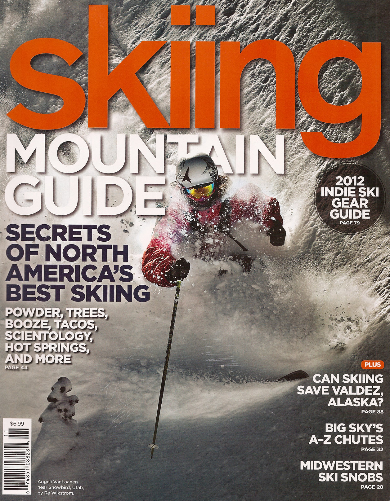 Skiing November 01, 2011 Issue Cover