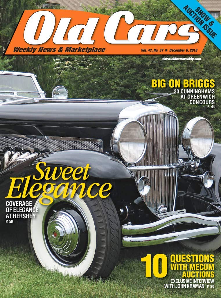 Old-Cars December 06, 2018 Issue Cover