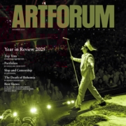 Artforum December 01, 2025 Issue Cover