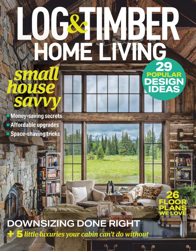 Log-and-Timber-Home-Living January 01, 2021 Issue Cover