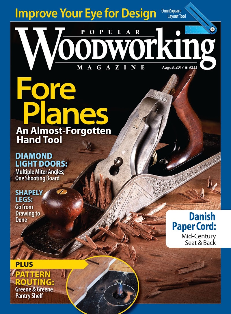 Popular-Woodworking July 01, 2017 Issue Cover