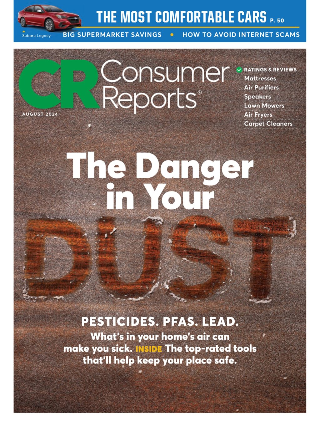 Consumer-Reports August 01, 2024 Issue Cover