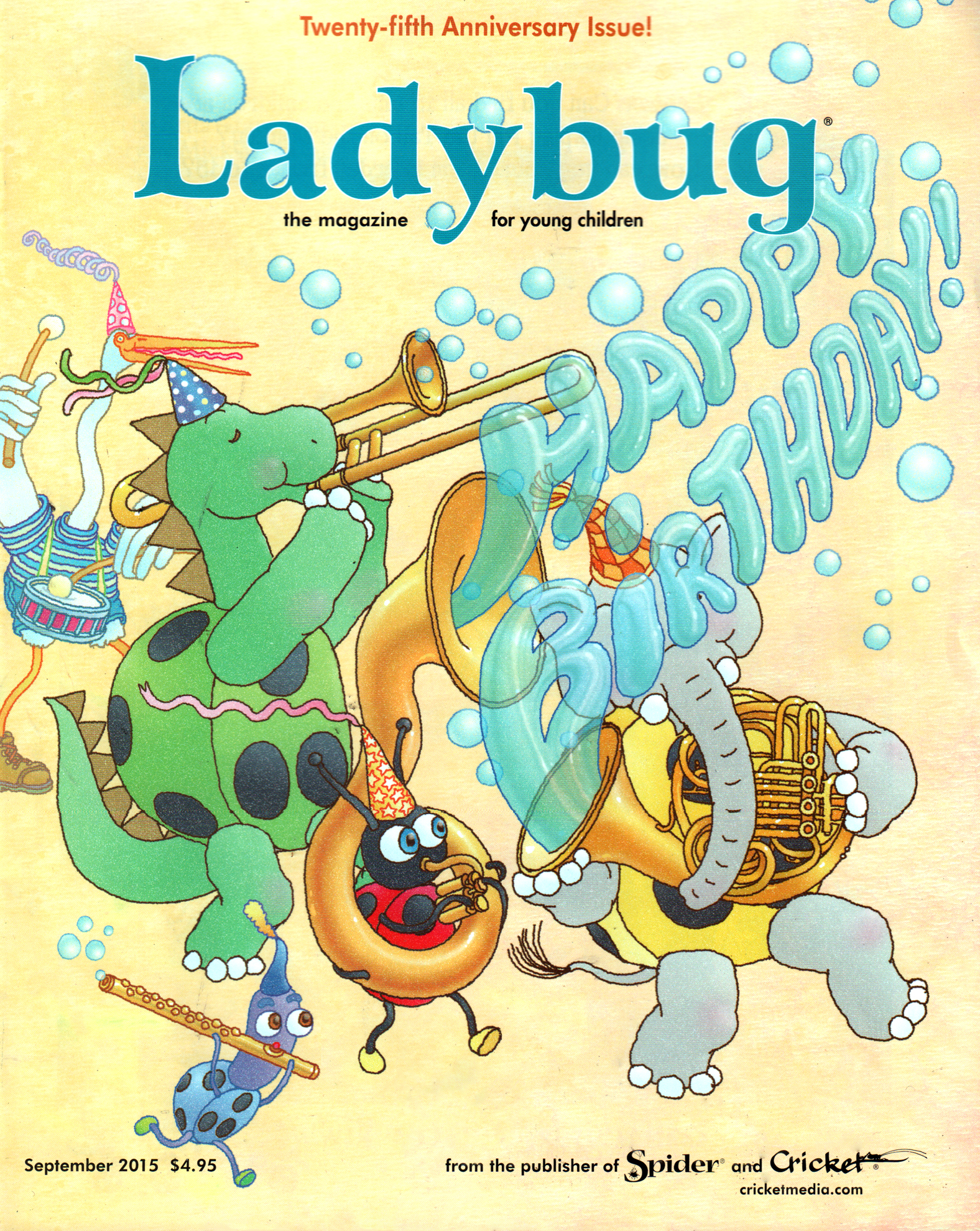 Ladybug September 01, 2015 Issue Cover