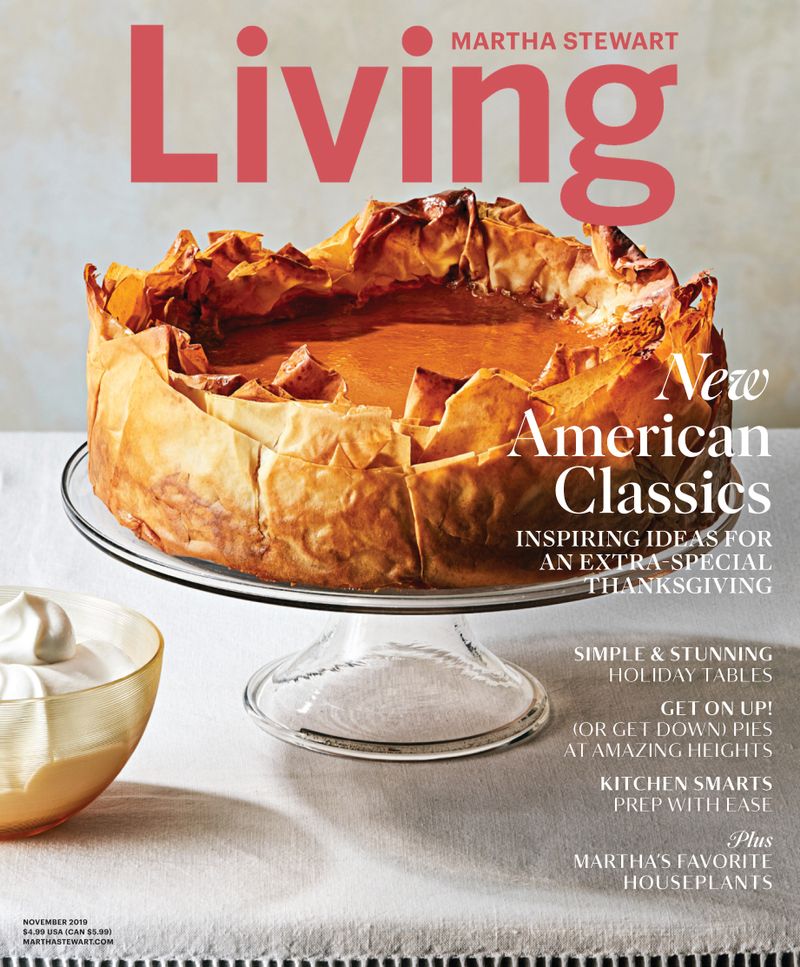 Martha-Stewart-Living November 01, 2019 Issue Cover
