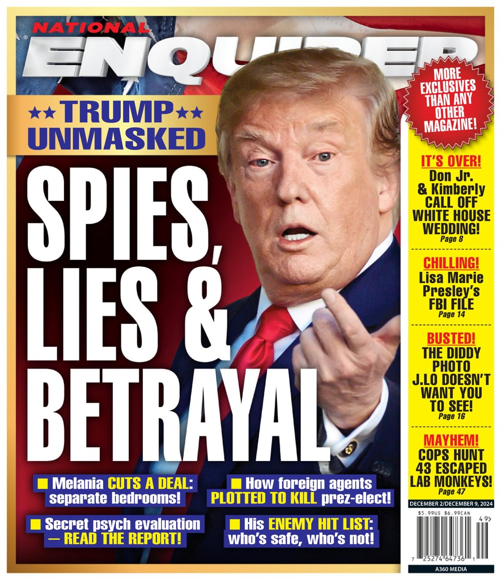 national-enquirer December 02, 2024 Issue Cover