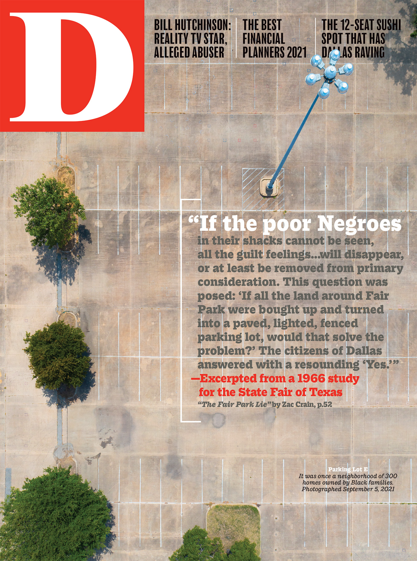 D-Magazine November 01, 2021 Issue Cover