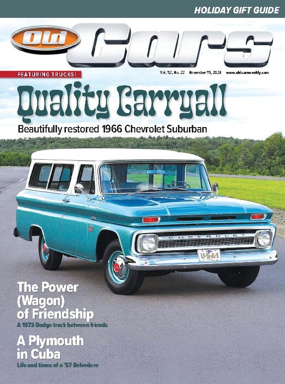 Old-Cars November 15, 2023 Issue Cover