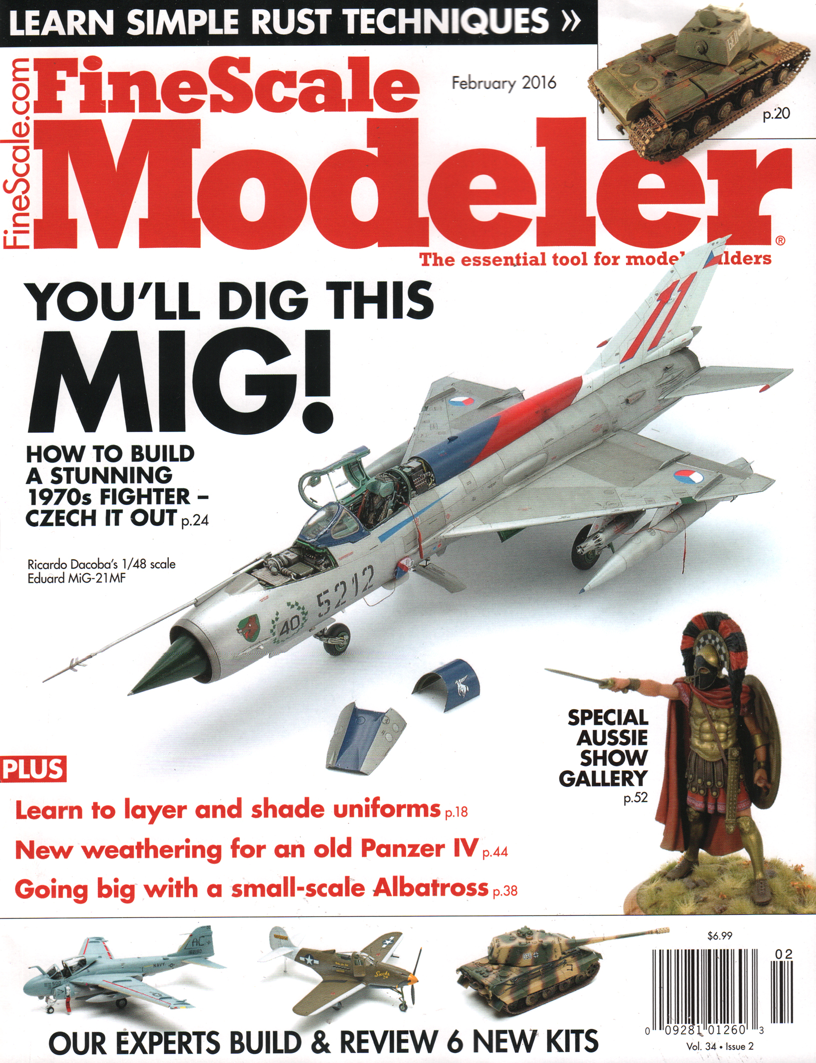 Finescale-Modeler February 01, 2016 Issue Cover