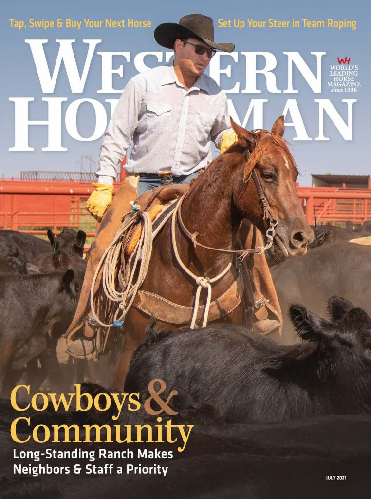 Western-Horseman July 01, 2021 Issue Cover