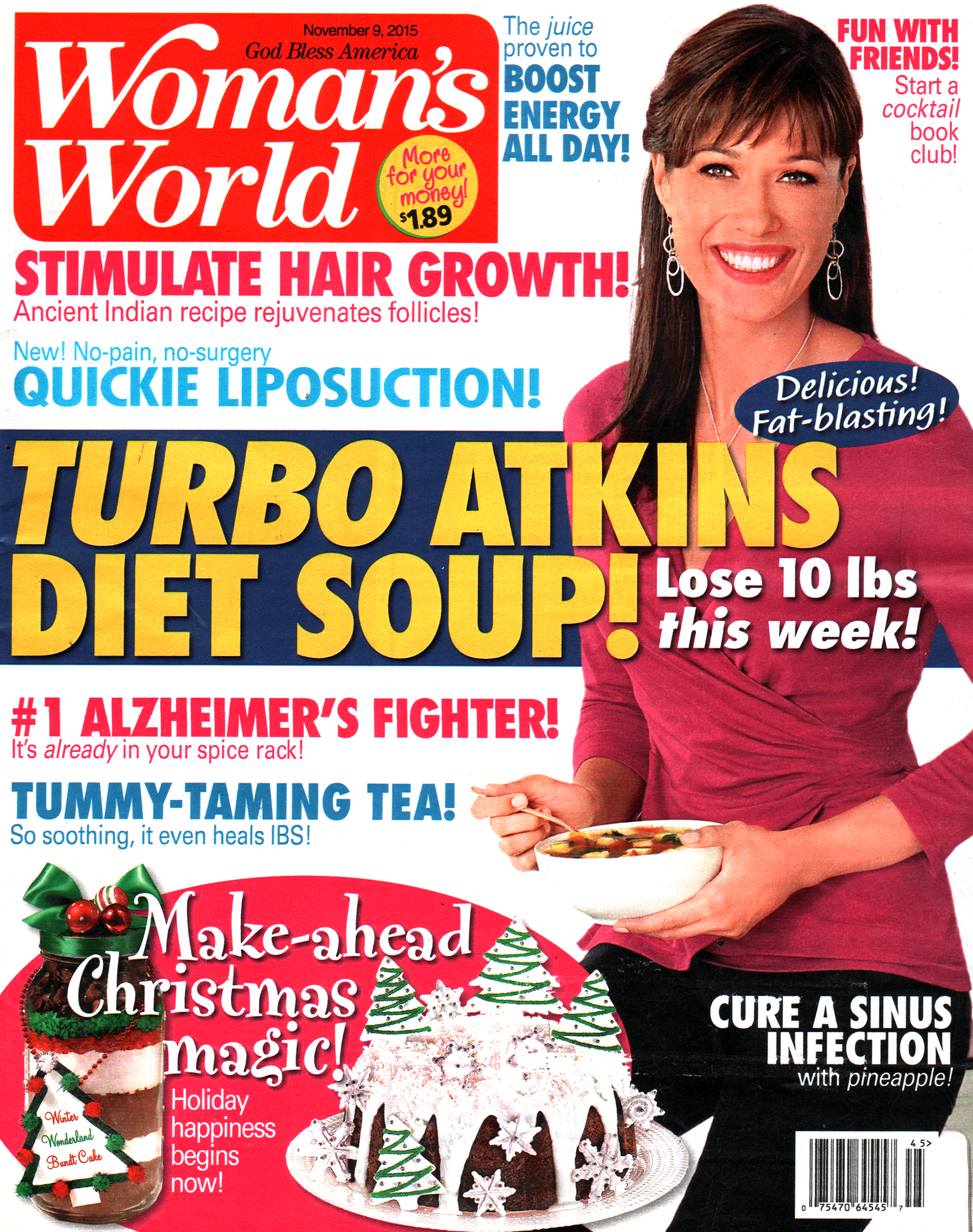 Womans-World November 09, 2015 Issue Cover