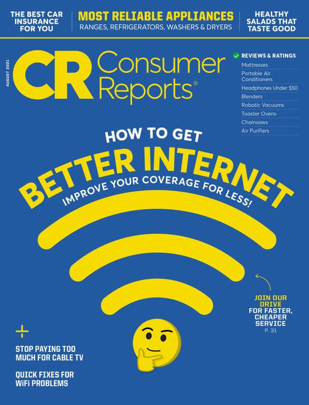 Consumer-Reports August 01, 2021 Issue Cover