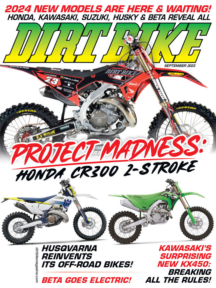 Dirt-Bike September 01, 2023 Issue Cover