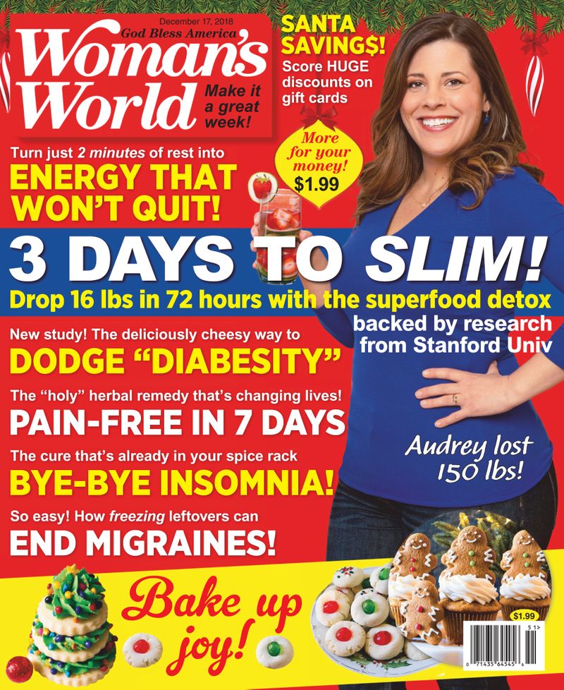 Womans-World December 17, 2018 Issue Cover