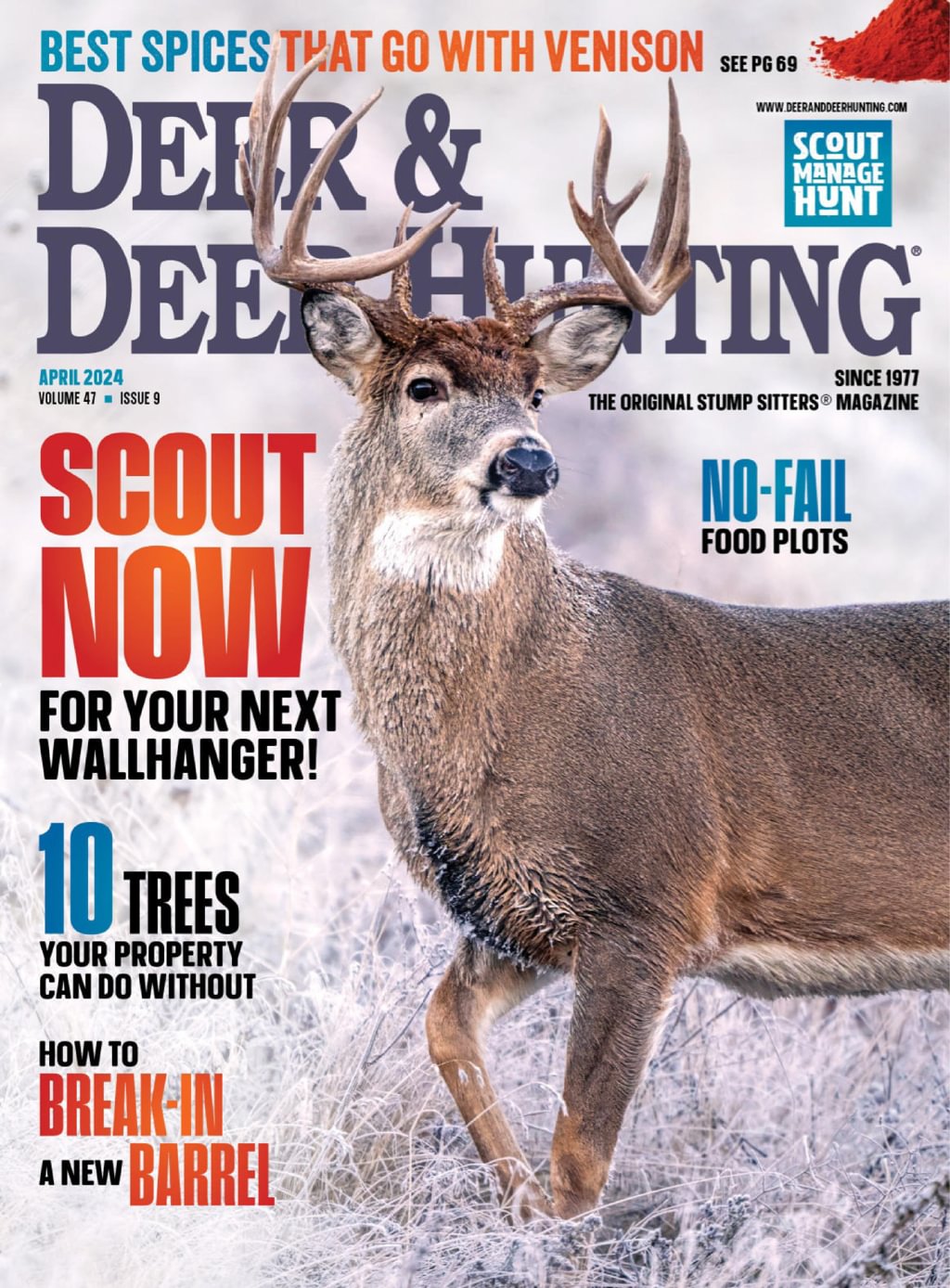 Deer-and-Deer-Hunting April 01, 2024 Issue Cover