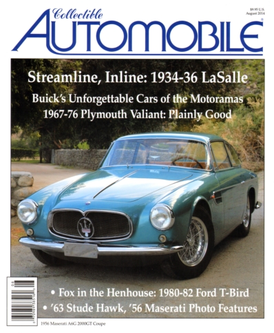 Collectible Automobile August 01, 2014 Issue Cover