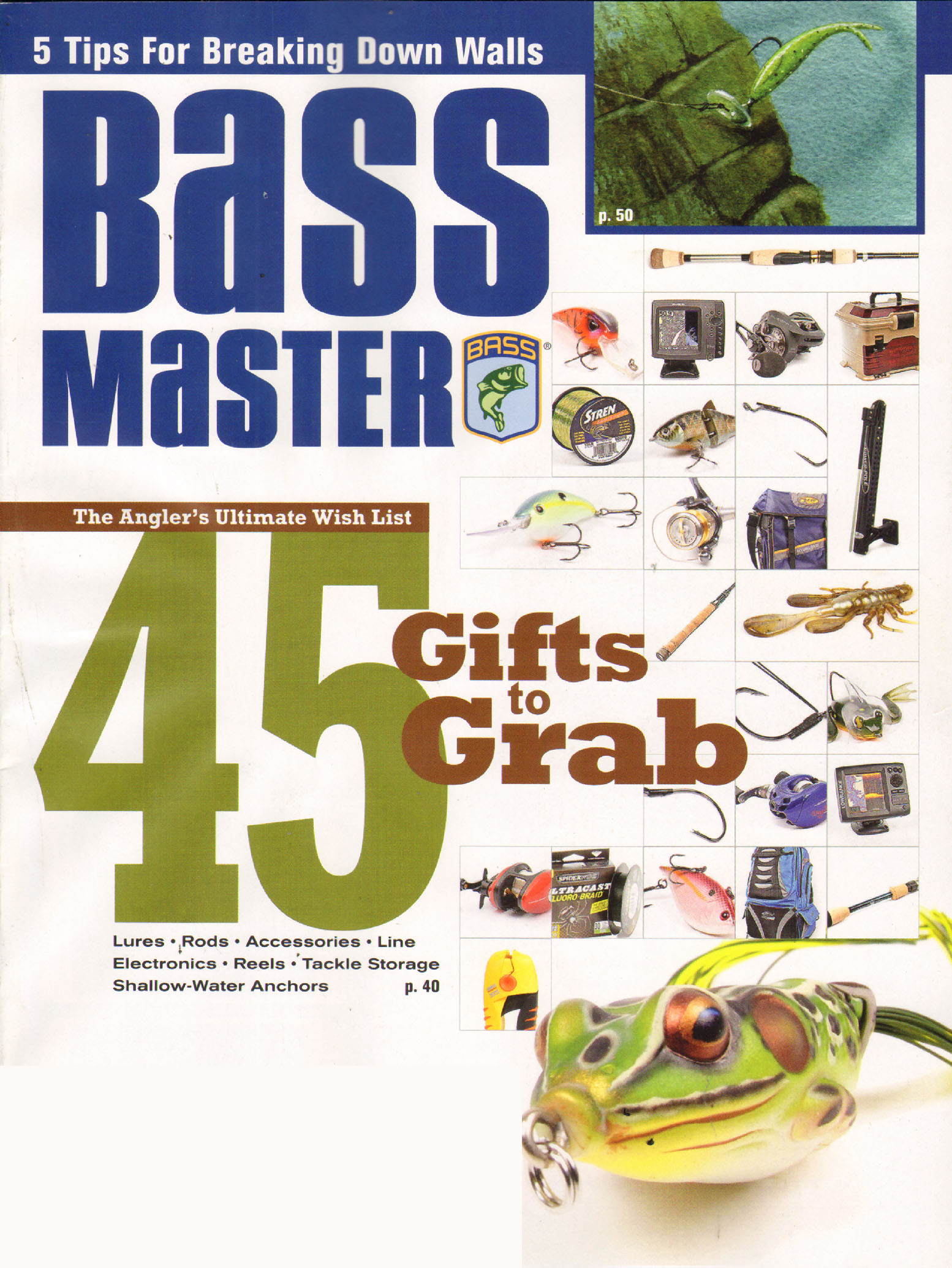 Bassmaster December 01, 2010 Issue Cover