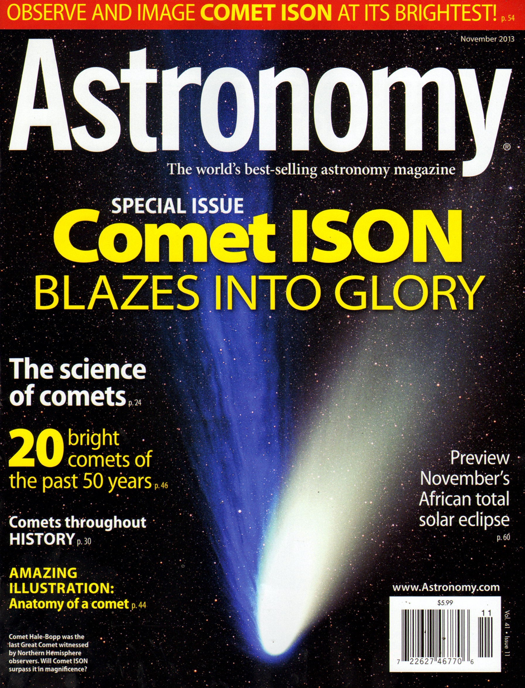 Astronomy November 01, 2013 Issue Cover