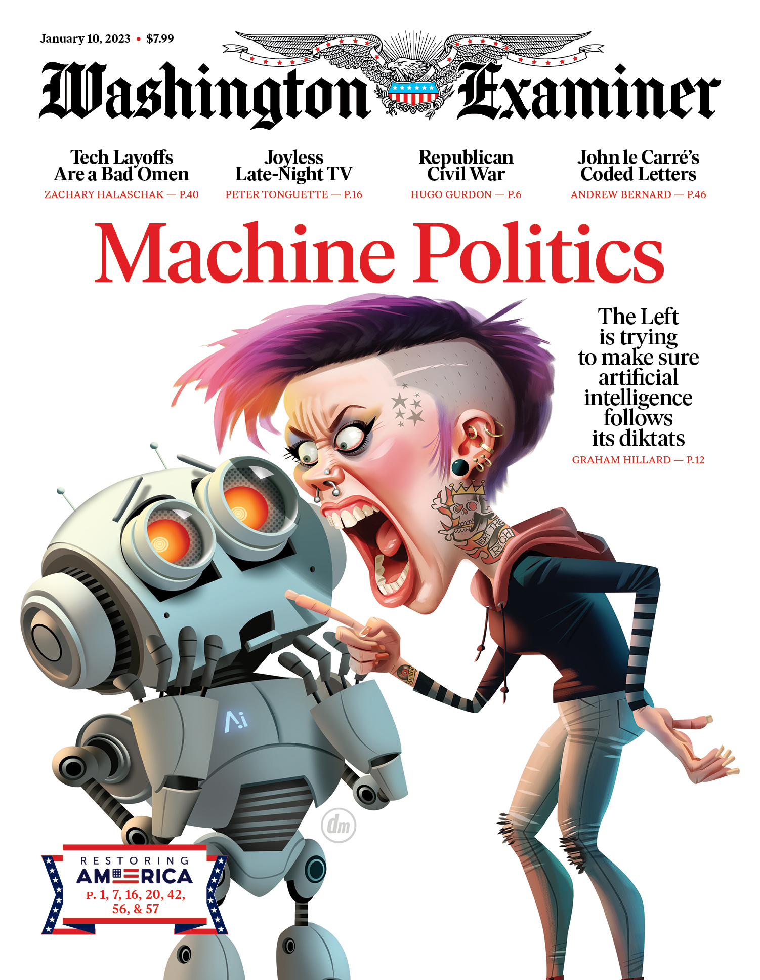 Washington-Examiner January 10, 2023 Issue Cover