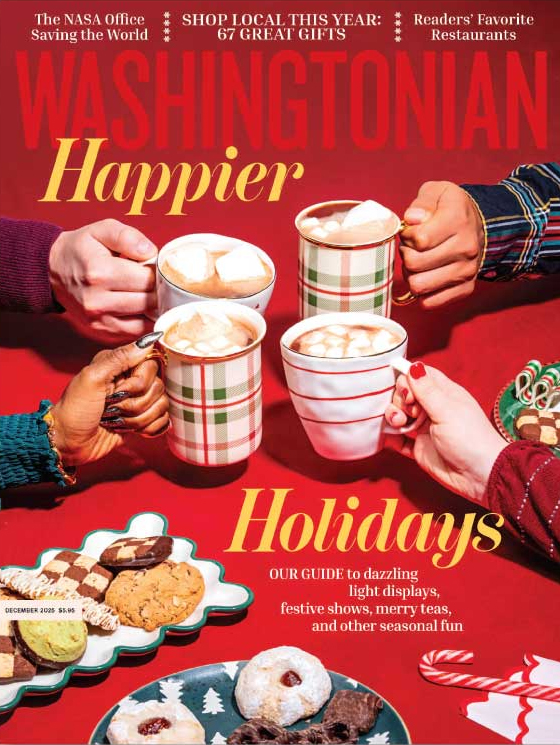 Washingtonian December 01, 2025 Issue Cover
