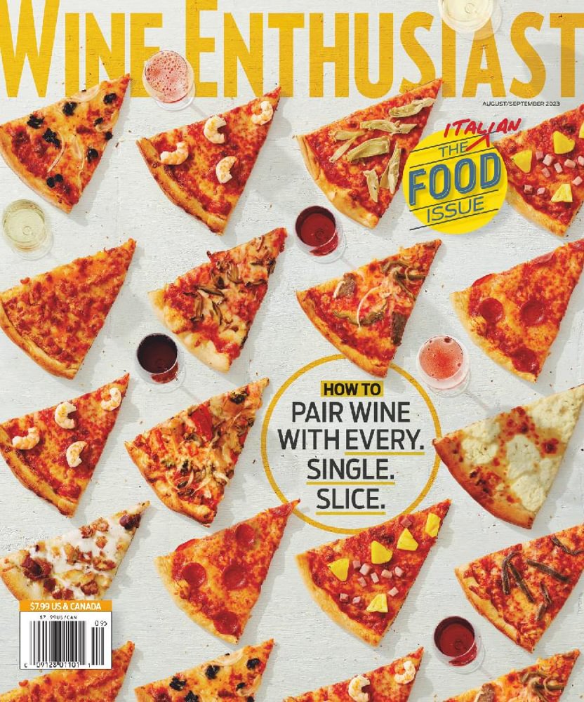 Wine-Enthusiast August 01, 2023 Issue Cover