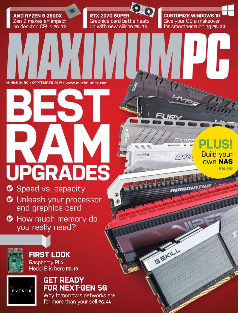 Maximum-PC September 01, 2019 Issue Cover