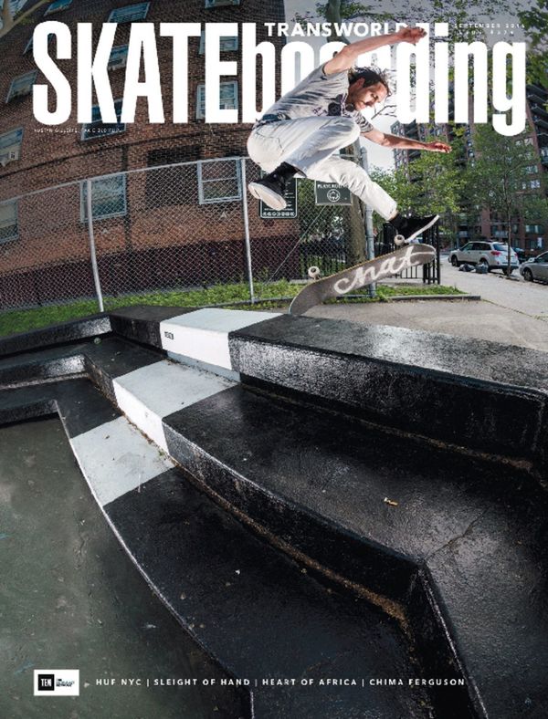 Transworld-SKATEboarding September 01, 2016 Issue Cover