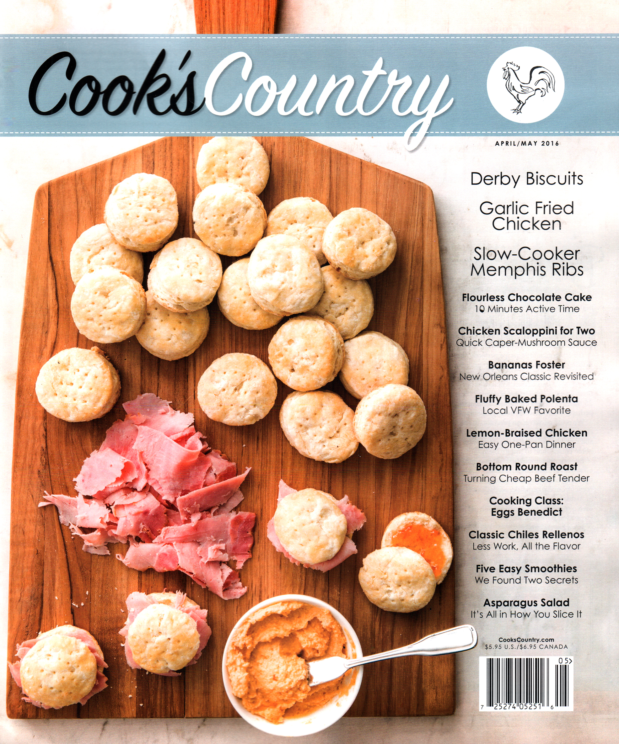 cooks-country April 01, 2016 Issue Cover