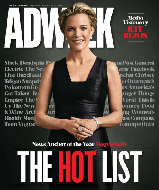 Adweek November 28, 2016 Issue Cover