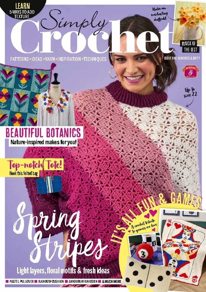 Simply Crochet February 01, 2025 Issue Cover