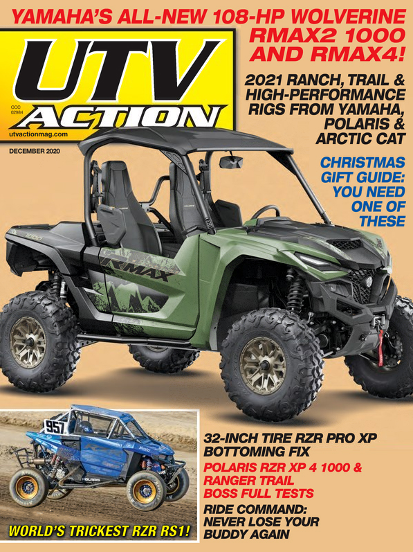 UTV-Action December 01, 2020 Issue Cover