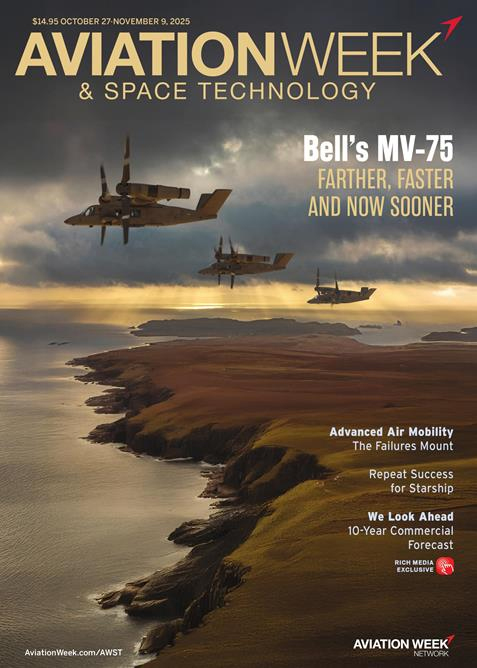 Aviation-Week-and-Space-Technology October 27, 2025 Issue Cover