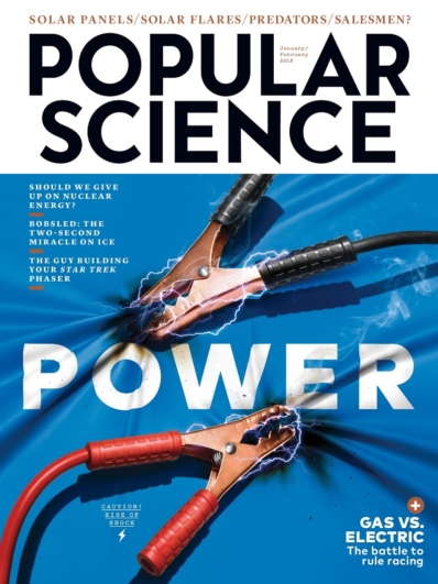 Popular Science January 01, 2018 Issue Cover