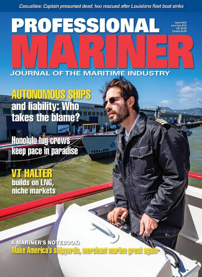Professional-Mariner June 01, 2019 Issue Cover