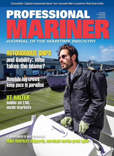 Professional Mariner June 01, 2019 Issue Cover