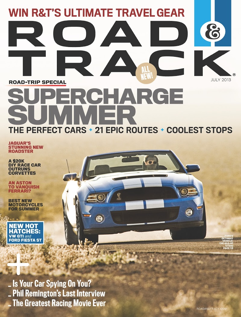 Road-and-Track July 01, 2013 Issue Cover