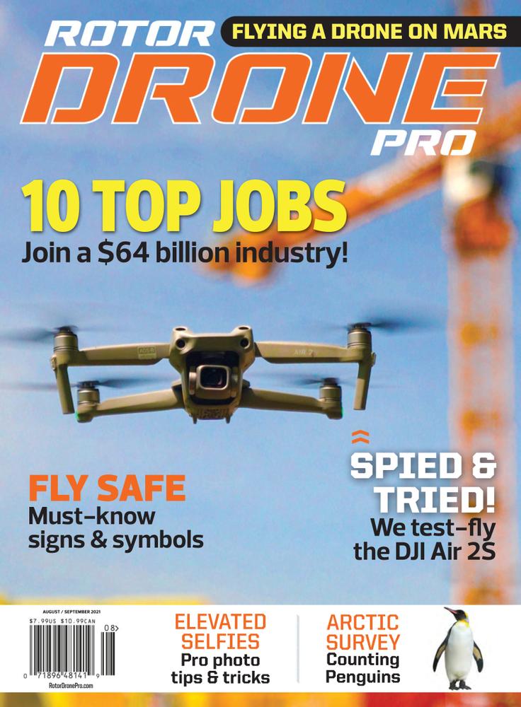 Rotor-Drone-Pro August 01, 2021 Issue Cover