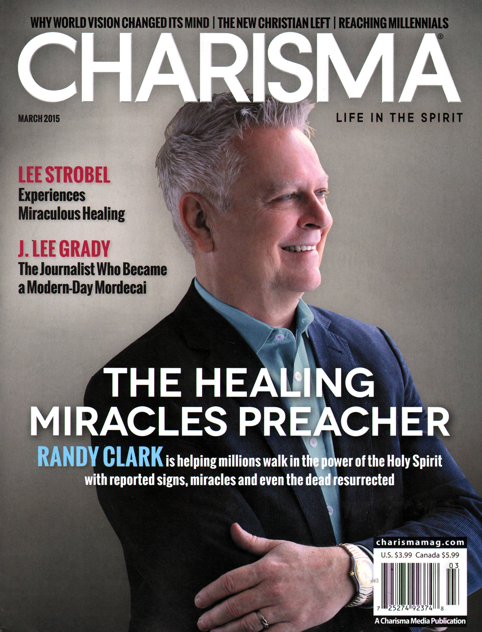 Charisma March 01, 2015 Issue Cover