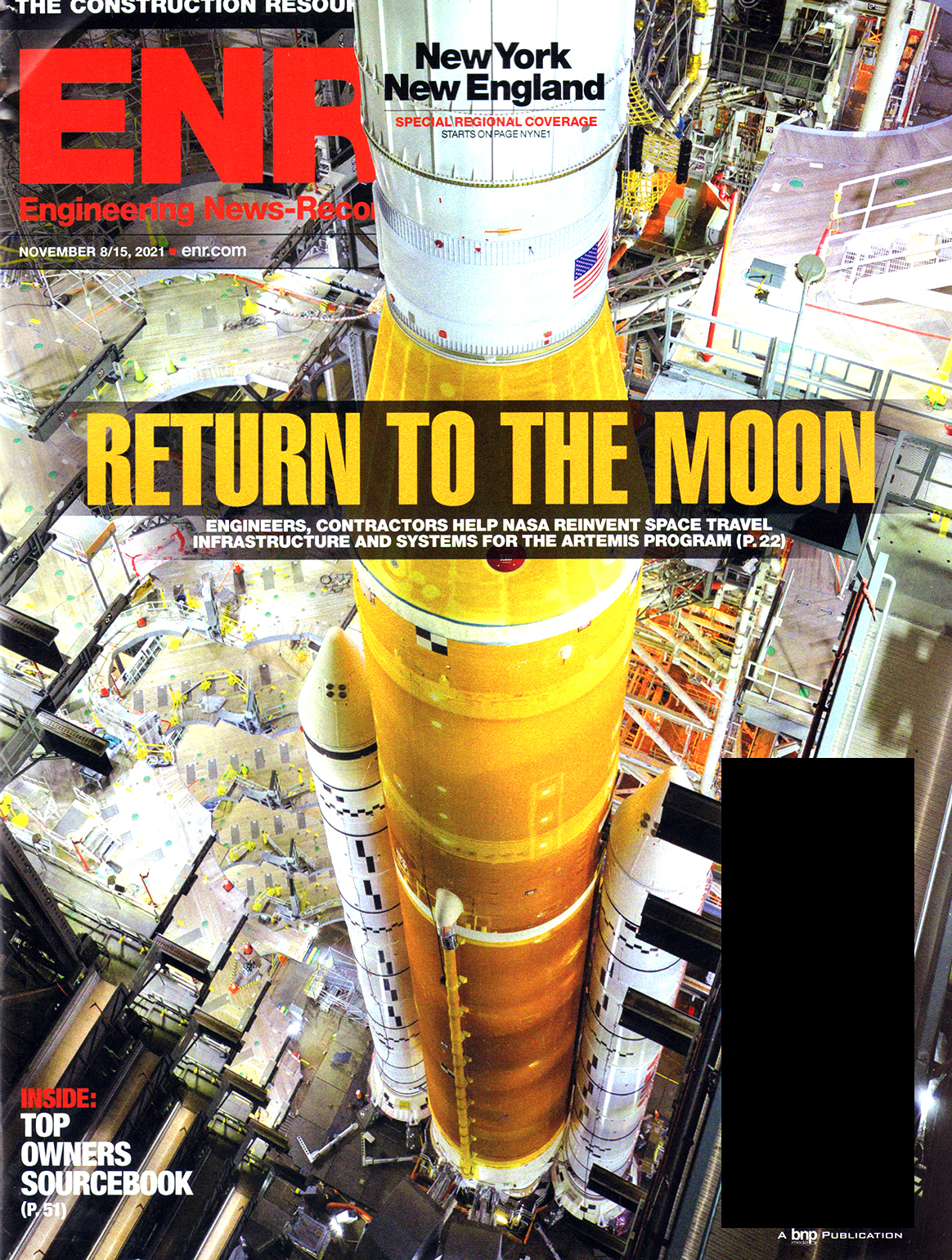 Engineering-News-Record November 08, 2021 Issue Cover